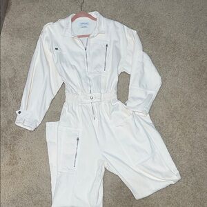 off White jean Jumpsuit